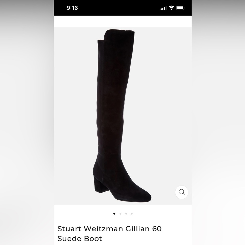 STUART WEITZMAN OVER THE KNEE HARPER BOOT